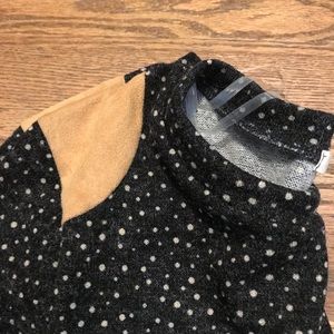 Elbow patch boutique sweater